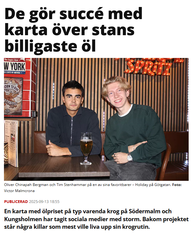Grundarna av Vadkostarölen.se